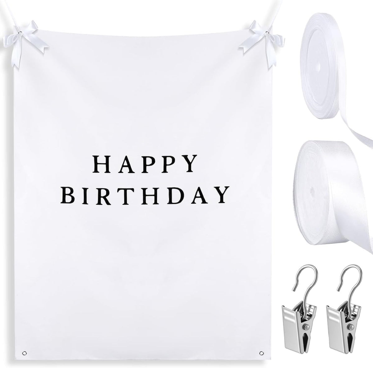 Oudain hanging string offers simple setup for wall or garden displays.