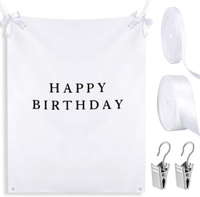 Oudain hanging string offers simple setup for wall or garden displays.