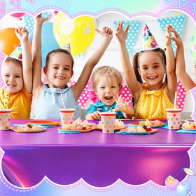 Oudain reusable party cloths provide quick setup and simple post-event cleaning