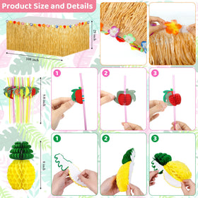 Ouddy Party fringe curtain adds texture for tropical entryways and photos