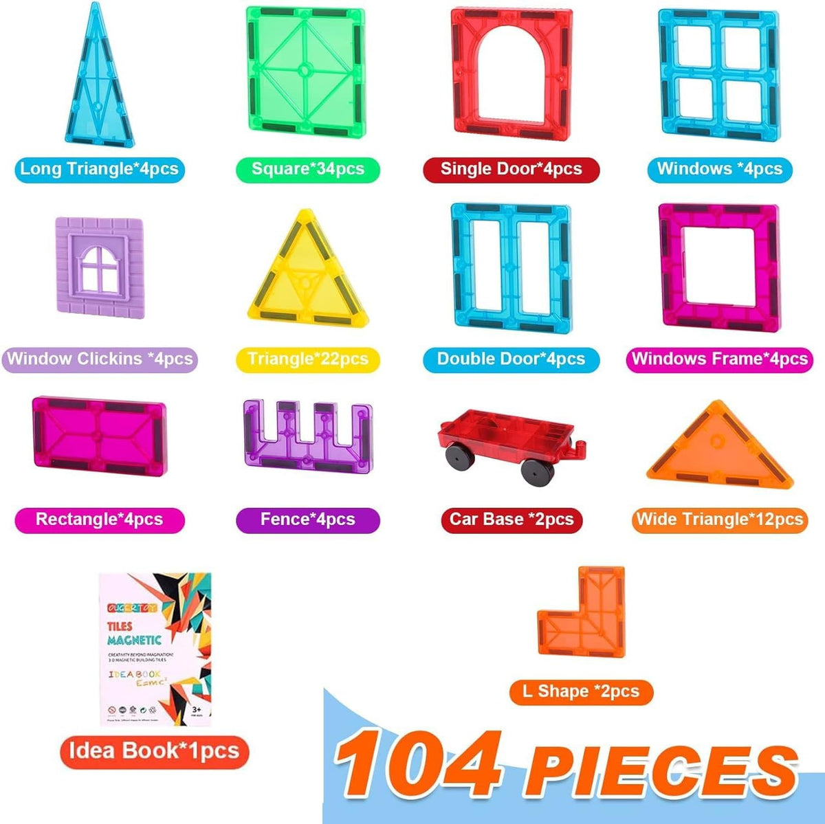 OugerToy car bases allow moving models and collaborative construction.