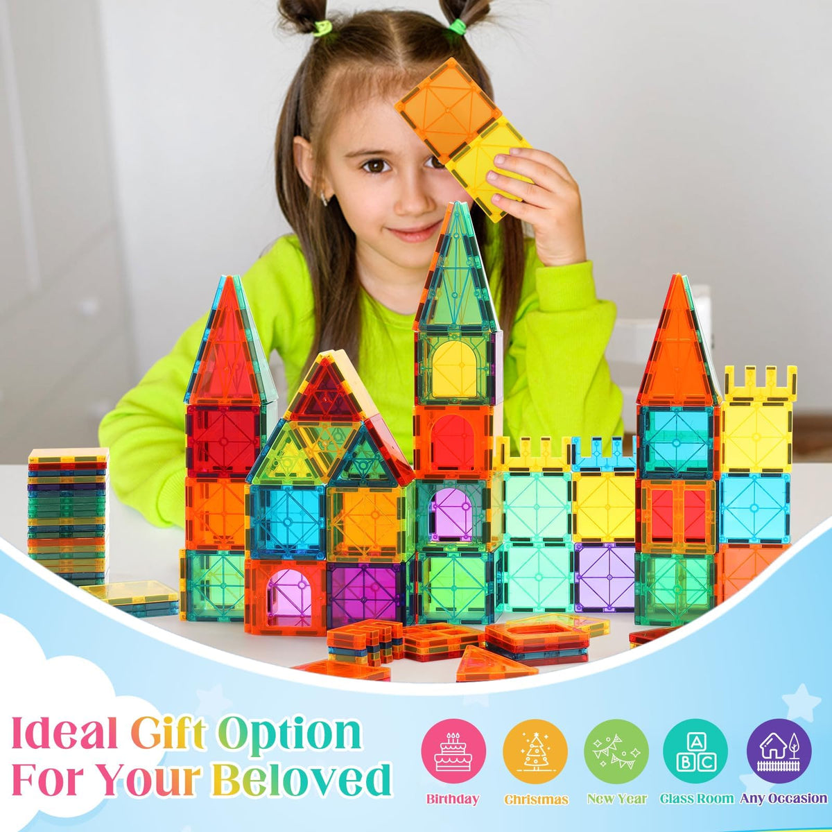 OugerToy STEM toy boosts geometry recognition and problem-solving in kids.