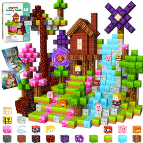 OUGUI magnetic blocks in a colorful box for organized, imaginative play.