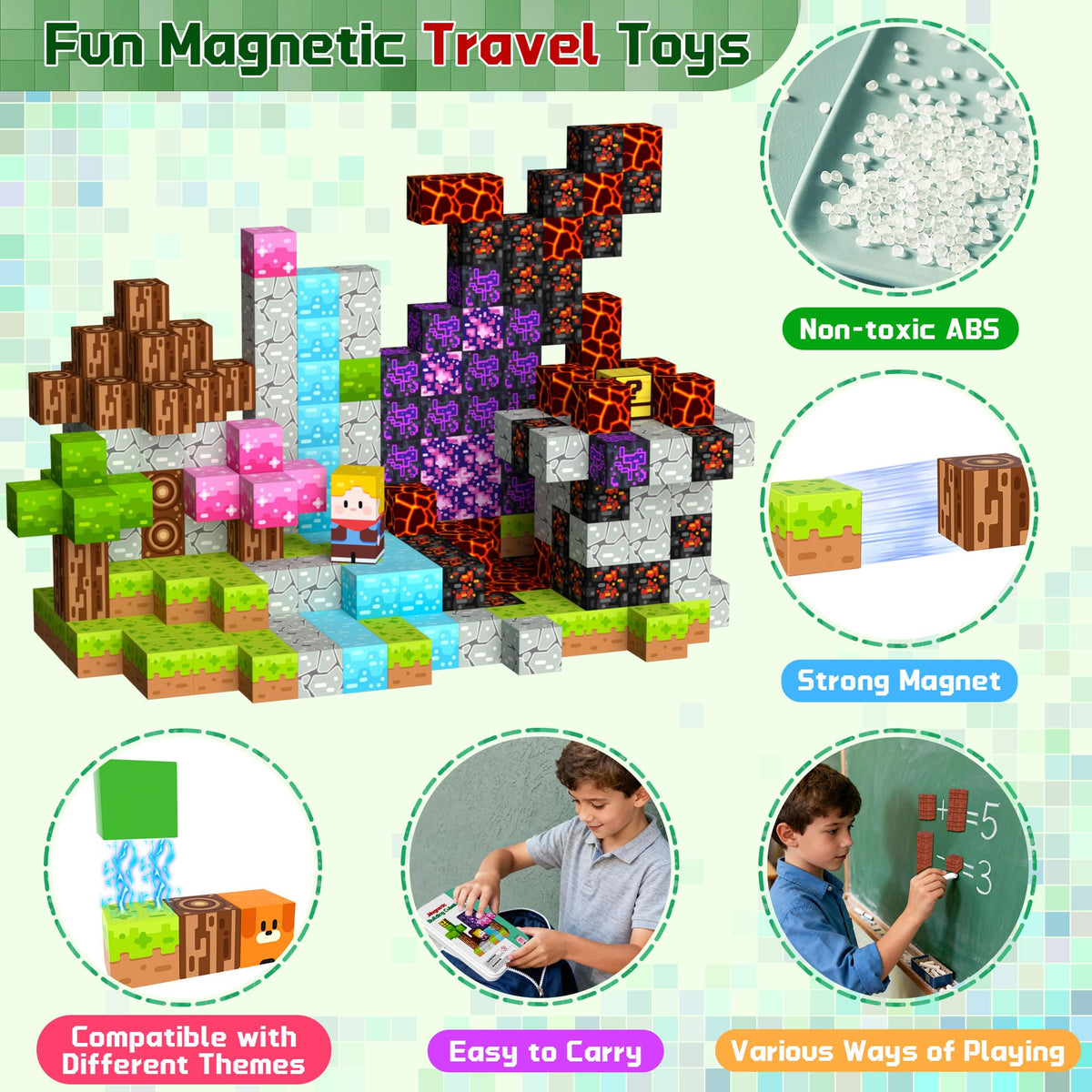 OUGUI on-the-go play keeps kids engaged during trips