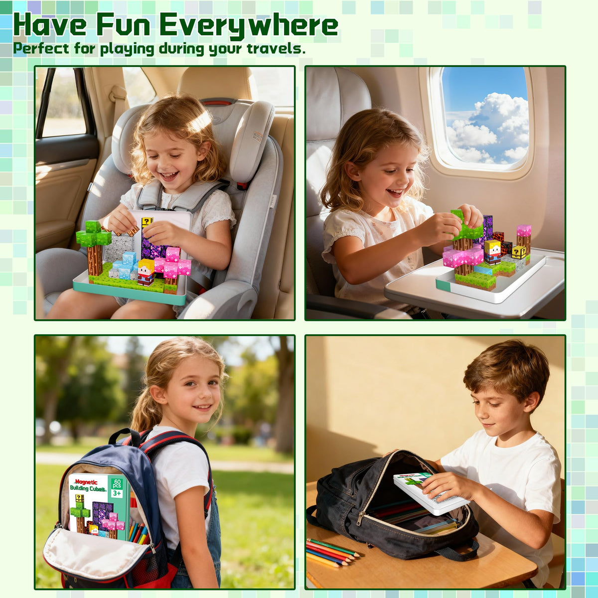 OUGUI blocks made from non-toxic ABS plastic for safe play