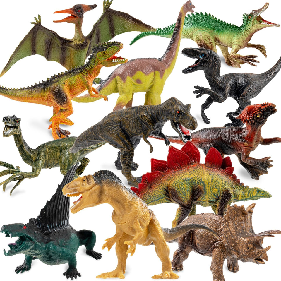 OuMuaMua T-Rex figure with realistic textures inspires imaginative play.