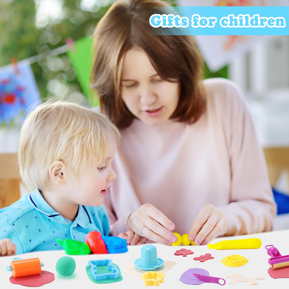 Oun Nana dough mat and storage bag keep play organized and mess-free
