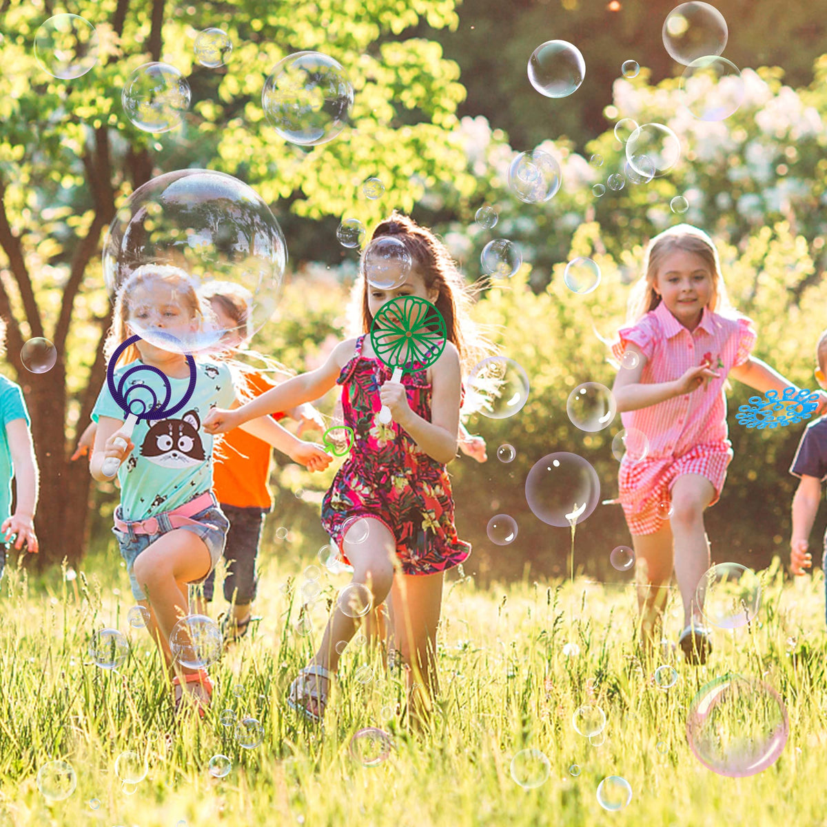 Oun Nana family bubble party favor ideal for bulk events and activities.
