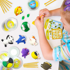 Oun Nana kit supports home learning with hands-on art and fine motor skills.