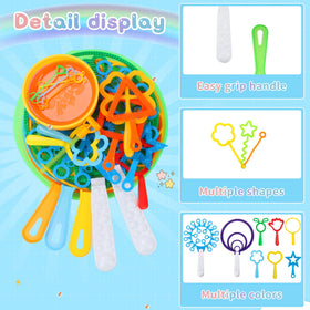Oun Nana reusable bubble wands provide durable summer play for families.