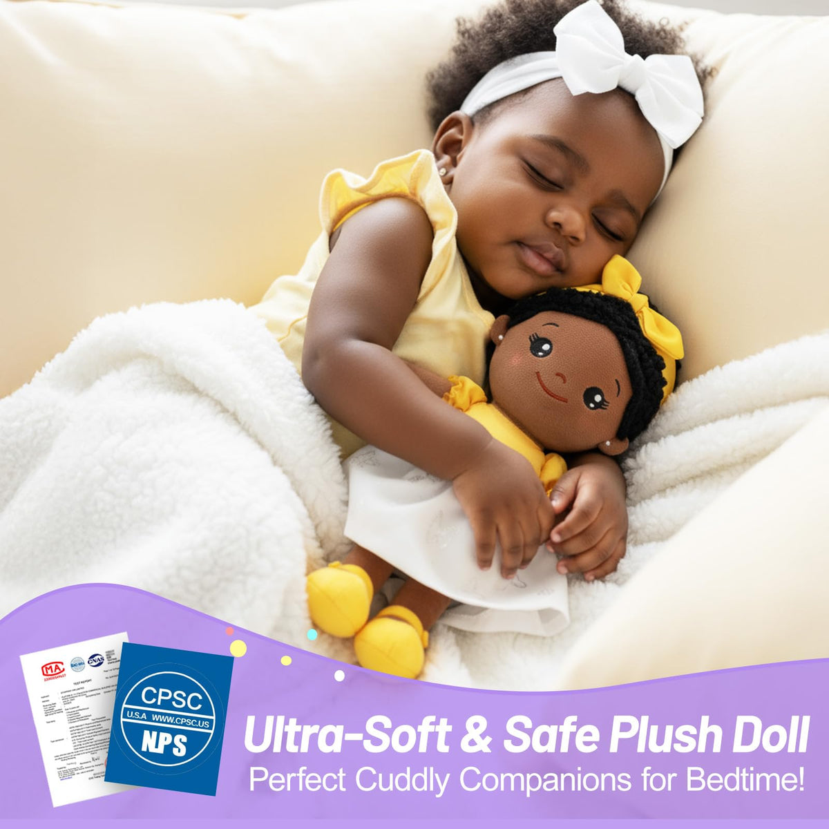 OUOZZZ role-play storytelling doll encourages caregiving and empathy skills