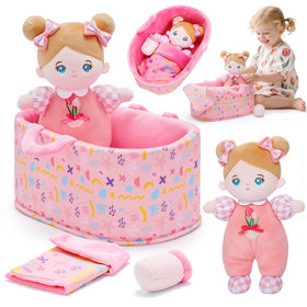 OUOZZZ soft-doll for gentle nurturing play.