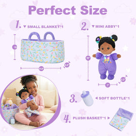 OUOZZZ cozy doll blanket enhances comfort during naptime pretend play