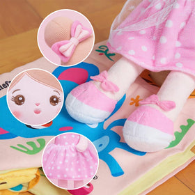 OUOZZZ plush doll makes a comforting sleep buddy for toddlers.