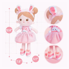 OUOZZZ soft doll supports storytelling and pretend care activities