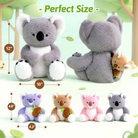 OUOZZZ koala babies in different colors enable varied storytelling.
