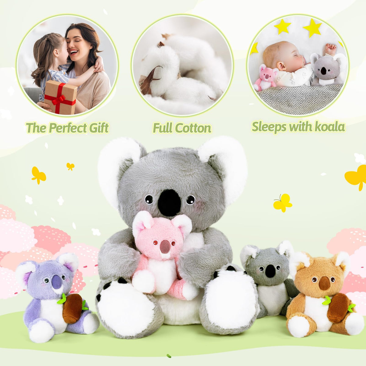 OUOZZZ koala gift-ready packaging enhances the gifting moment.