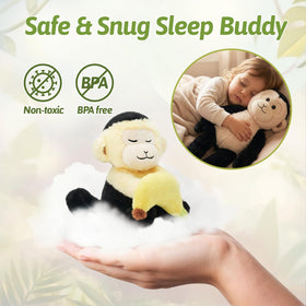 OUOZZZ soft plush fabric close-up showing fluffy texture and lifelike details