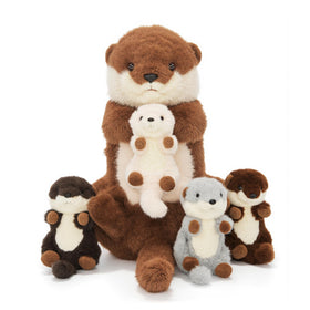 OUOZZZ otter plush with durable stitching for long-lasting play.