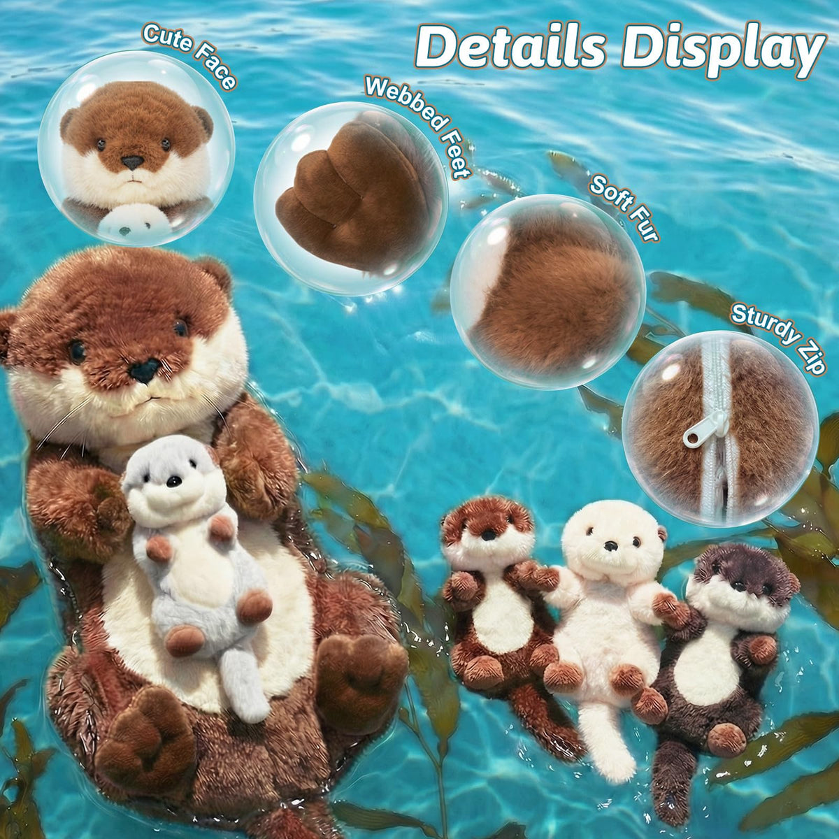 OUOZZZ otter plush safety tested for CPSIA and CPC certification.