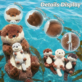 OUOZZZ otter plush safety tested for CPSIA and CPC certification.