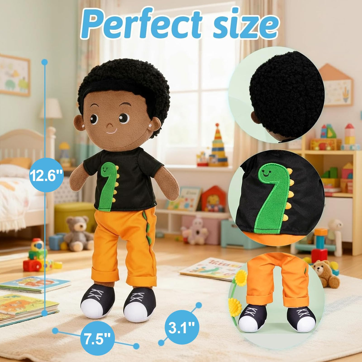 OUOZZZ safe, non-toxic material detail for little hands.