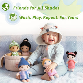 OUOZZZ dolls are machine washable for quick cleanup after play