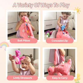 OUOZZZ soft plush material emphasizes cuddle-worthy texture and safe daily use