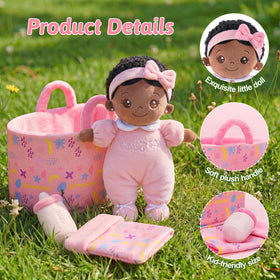 OUOZZZ soft doll close-up emphasizes quality materials and safety.