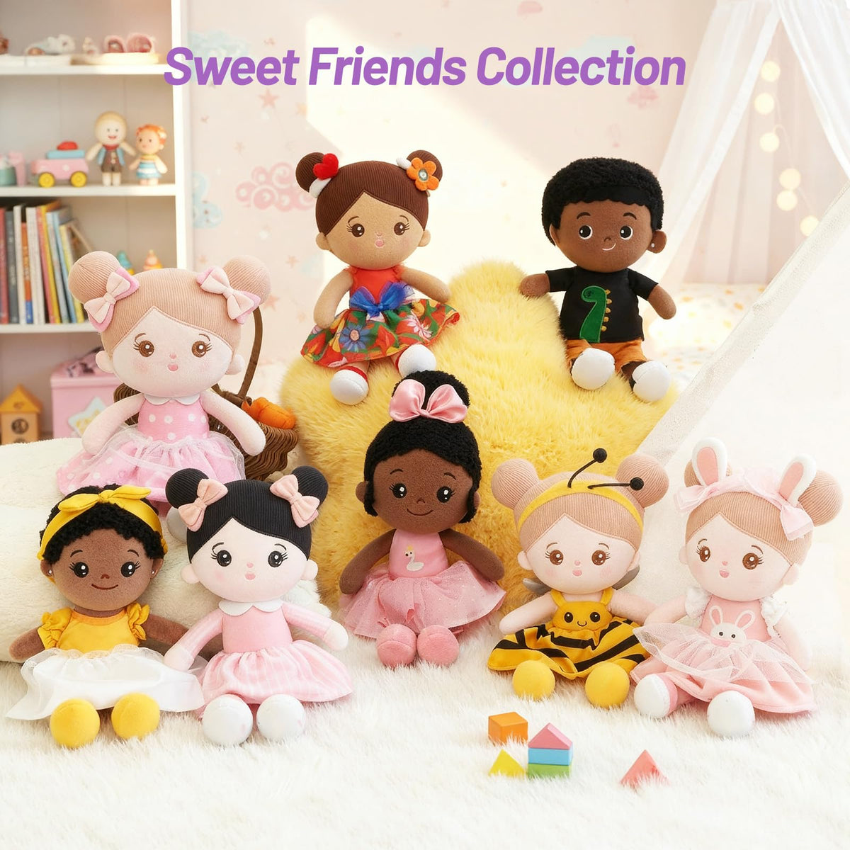 OUOZZZ travel-friendly doll easy to carry during outings