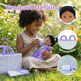 OUOZZZ ultra-soft cotton fabric ensures safe, durable playtime for toddlers