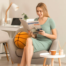OurHonor basketball pillow gift-ready presentation appeals to kids and adults.