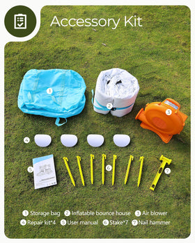 Outfunny reinforced 840D PVC fabric enhances durability and safety.