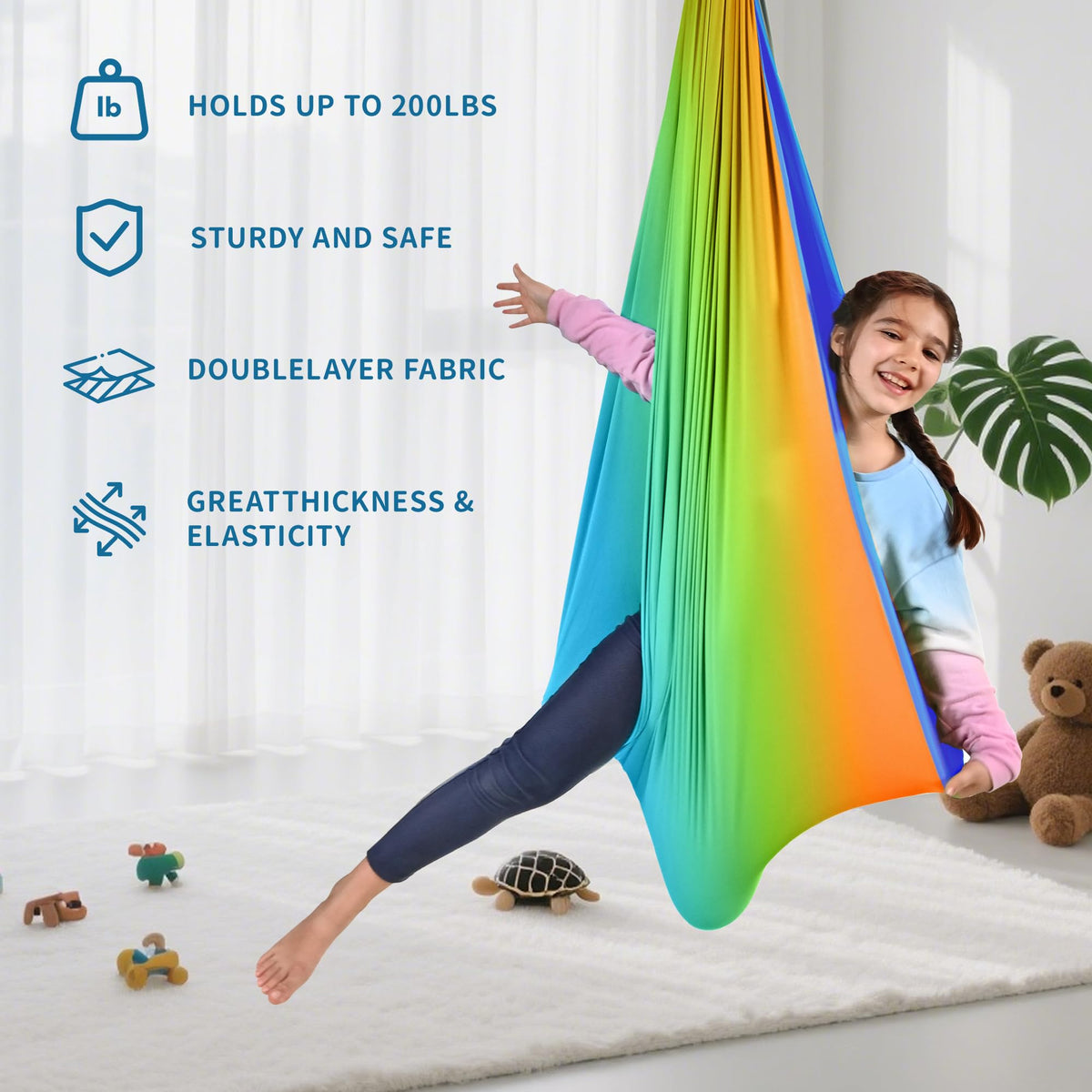 OUTREE 360 swivel hanger provides smooth rotation for versatile movement exploration.