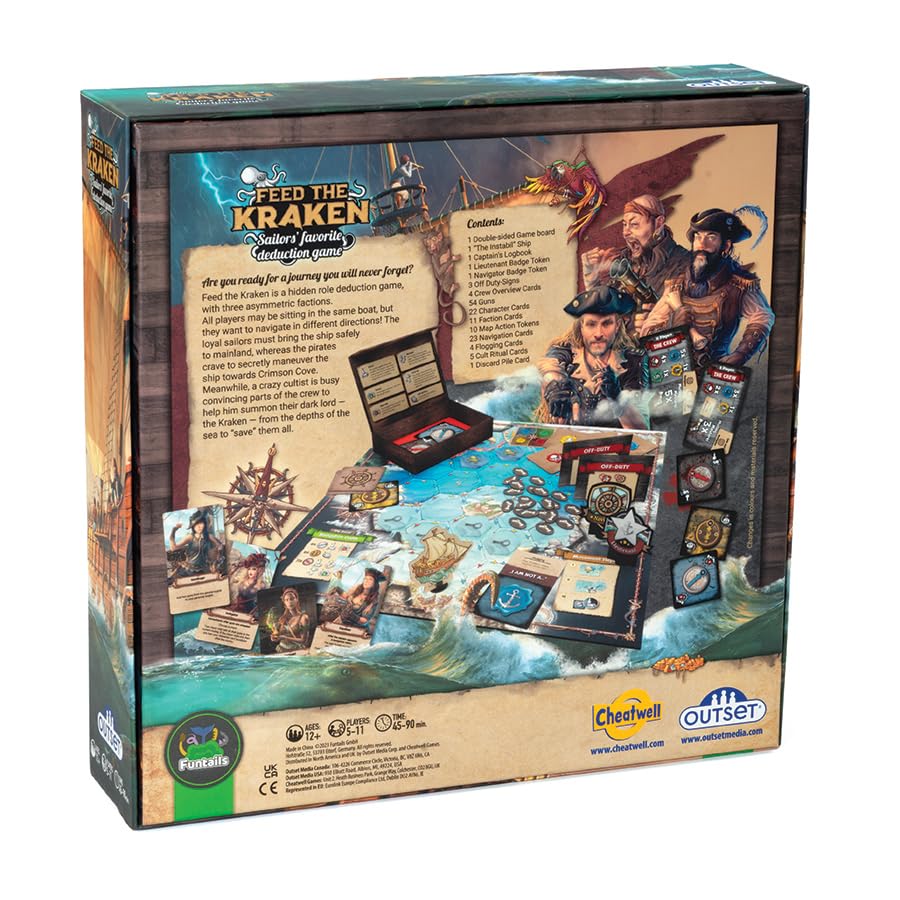 Outset Media Feed The Kraken Essential Edition travel packaging for on-the-go play.