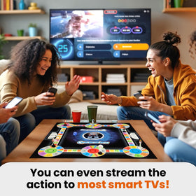 Outsmarted remote play inviting distant friends to join