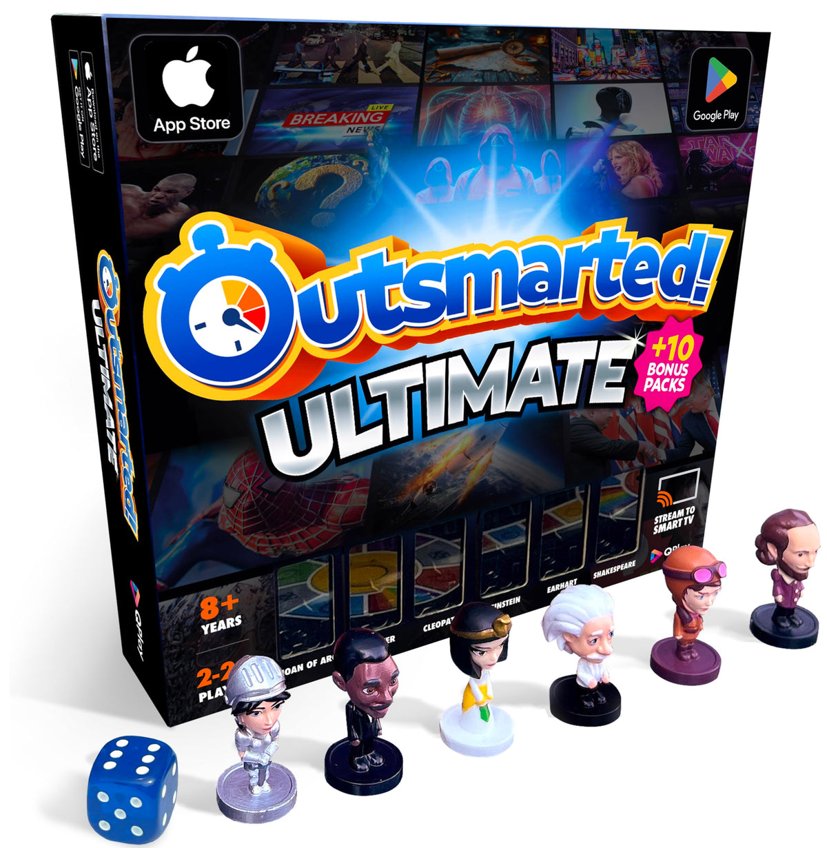 Outsmarted Ultimate Edition box ready for a lively family game night