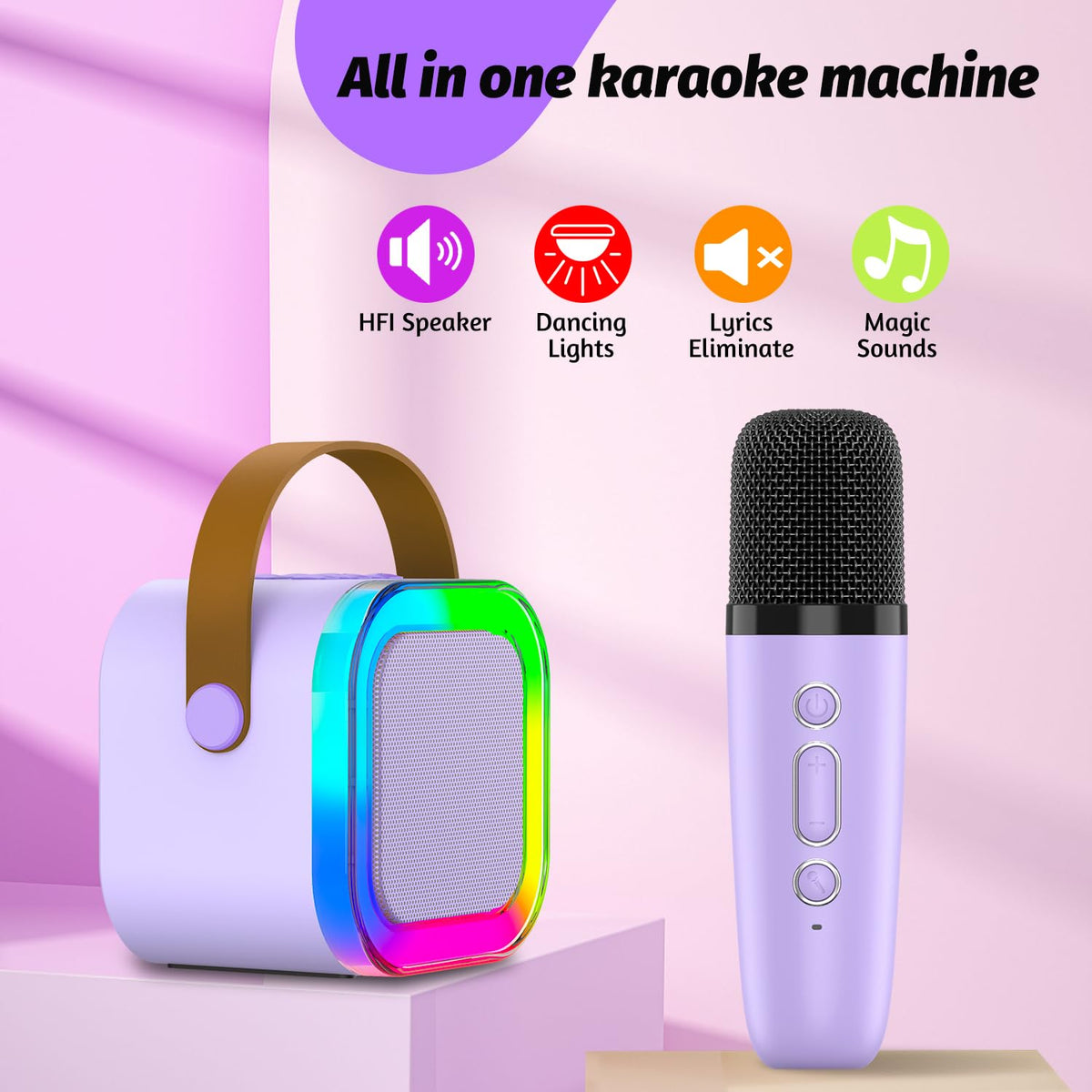OUTUVAS wireless microphone handheld for clear, dynamic performances.