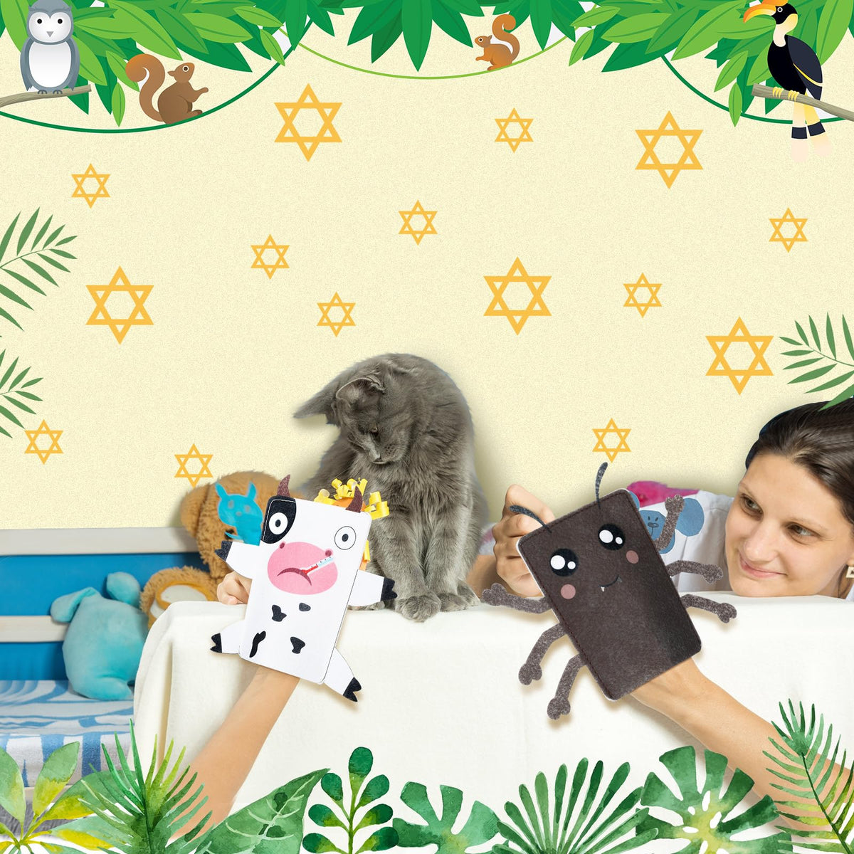 Outus educational storytelling puppets support engaging Passover lessons.