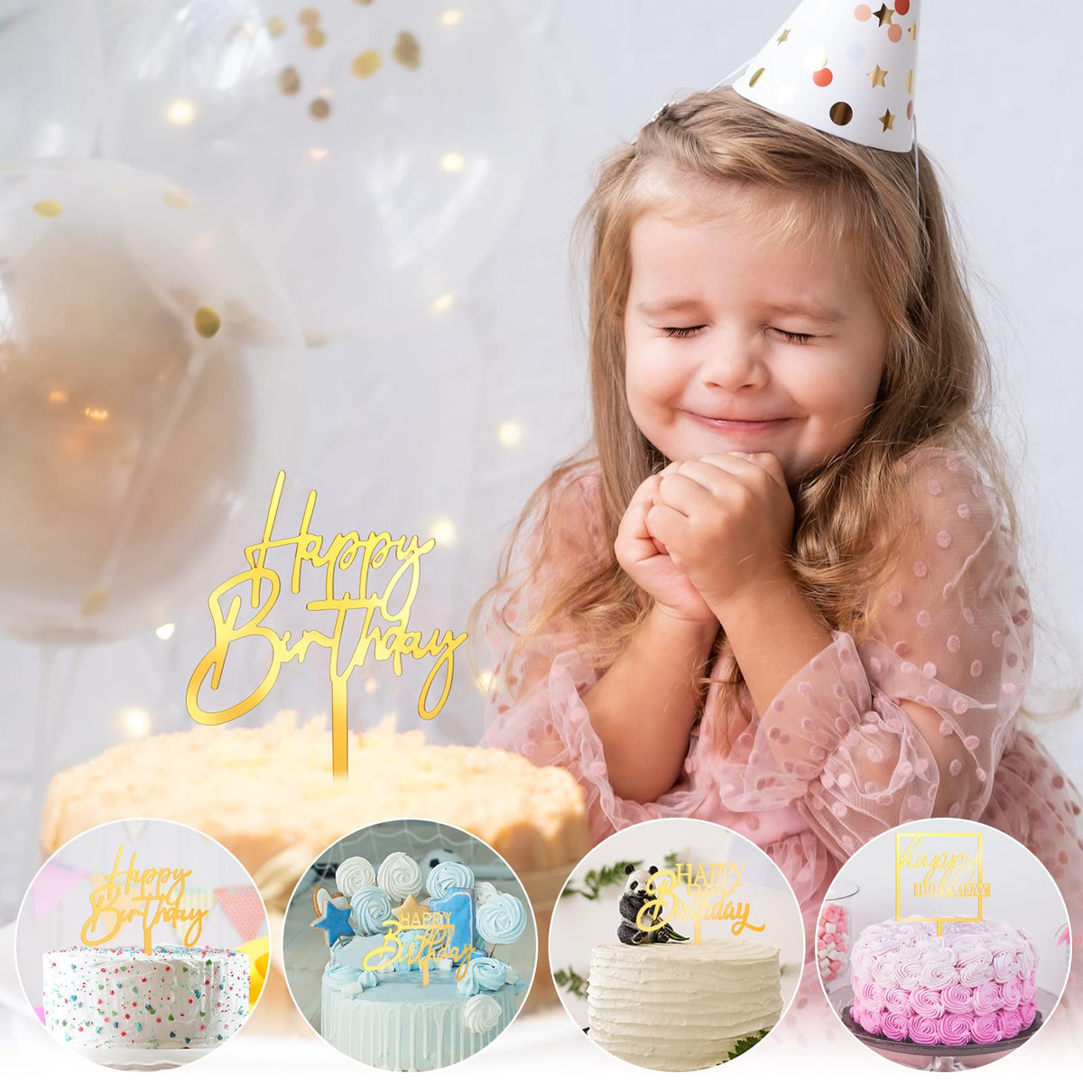 Outus glitter-free finish prevents shedding on your cake surface.