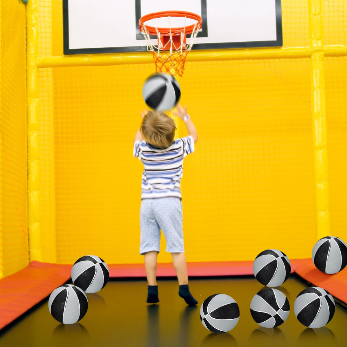 Outus compact set for indoor and outdoor arcade style play.
