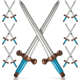 Outus blue 24-inch inflatable sword for party play and cosplay.