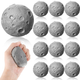 Outus moon stress ball close-up showing foam texture for pinch relief