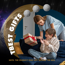 Outus moon stress ball lunar texture adds visual interest for games