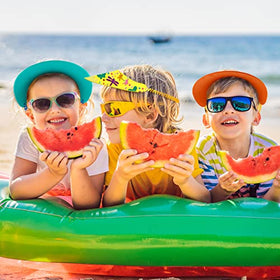 Outus bright color visors are lightweight and comfortable for warm days.