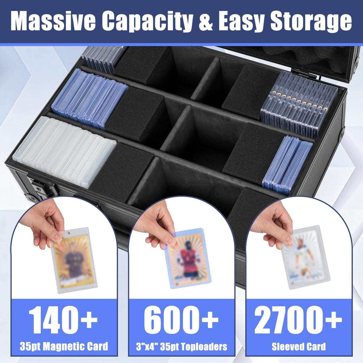 OUUTMEE aluminum card case side view highlighting rugged construction for travel