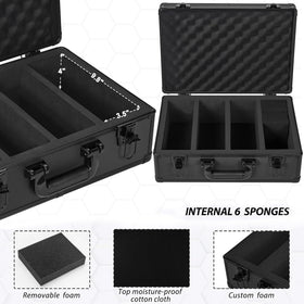 OUUTMEE black finish looks premium and sleek for display or travel.