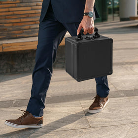 OUUTMEE graded card case black sleek design for premium display