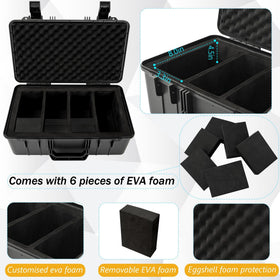 OUUTMEE graded card case dustproof protection keeps shelves clean.