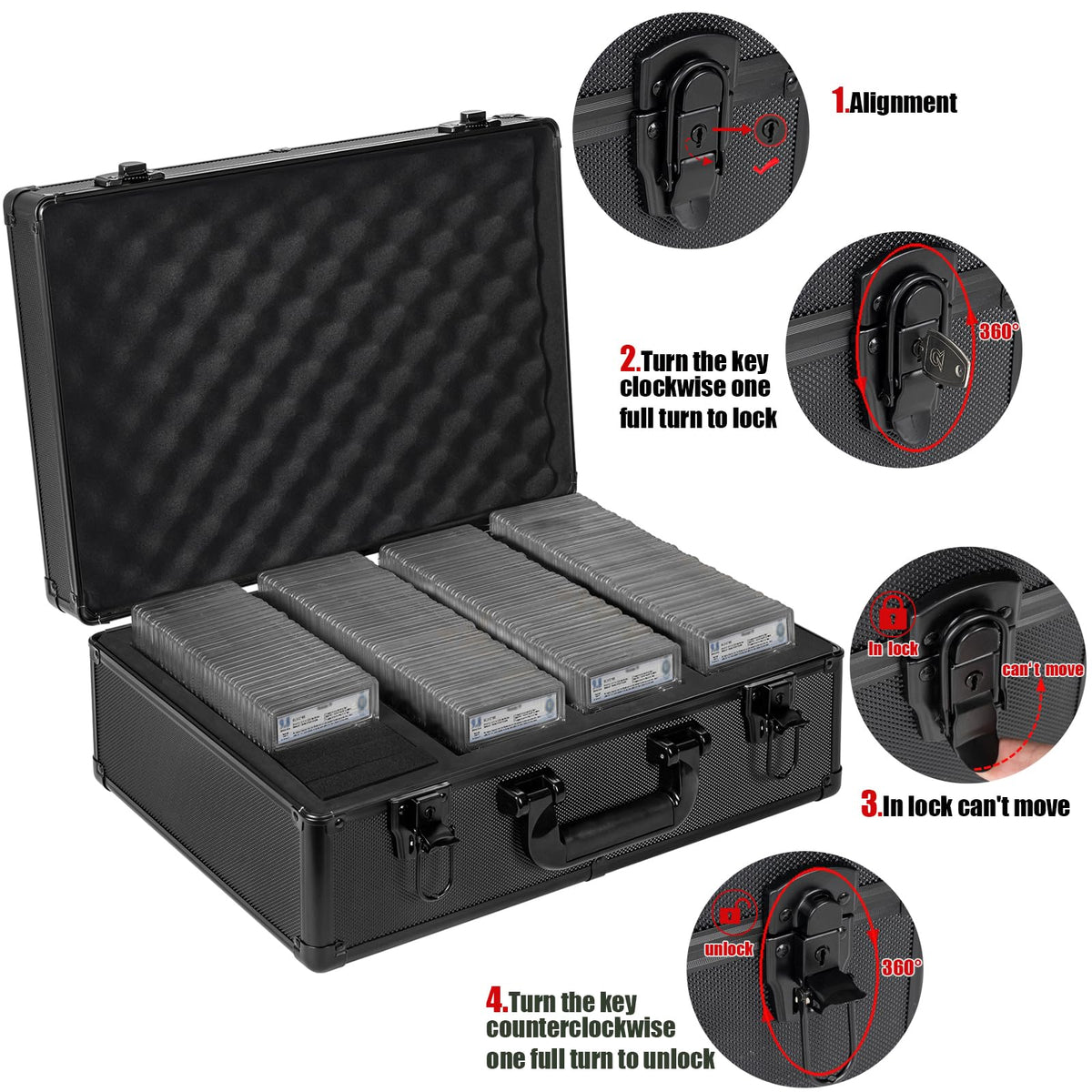 OUUTMEE hard-shell exterior highlighting durable, dust-resistant storage for slabs.